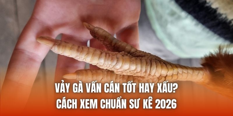 Vảy Gà Vấn Cán Tốt Hay Xấu? Cách Xem Chuẩn Sư Kê 2026